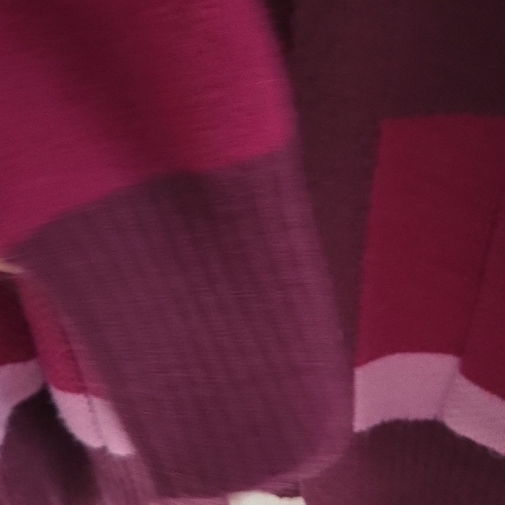 LuLaRoe Women's Peyton Cardigan - Deep Purple and Pinkish Stripes--XL - Picture 5 of 8